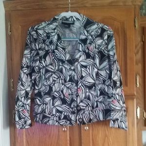 Cute Black & white with bright colors sprinkled